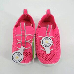OshKosh Toddler Girls Pink Pool To Play Water Shoes Size 6 Quick-Dry Mesh NWT